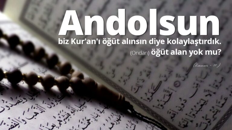 MÜZZEMMİL SURESİ(2.BÖLÜM)